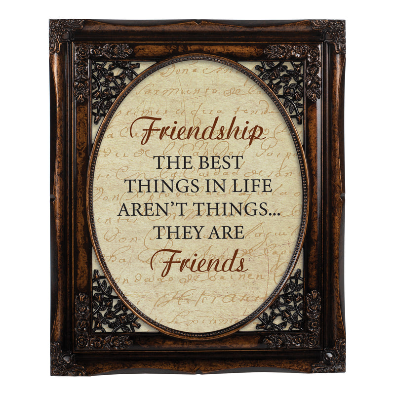 Friendship is the Best Burlwood 8 x 10 Photo Frame